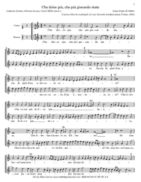 Che dolce piu, che piu giocondo stato