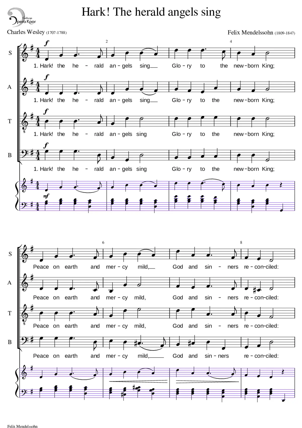 Hark! The herals angels sing - Page 1