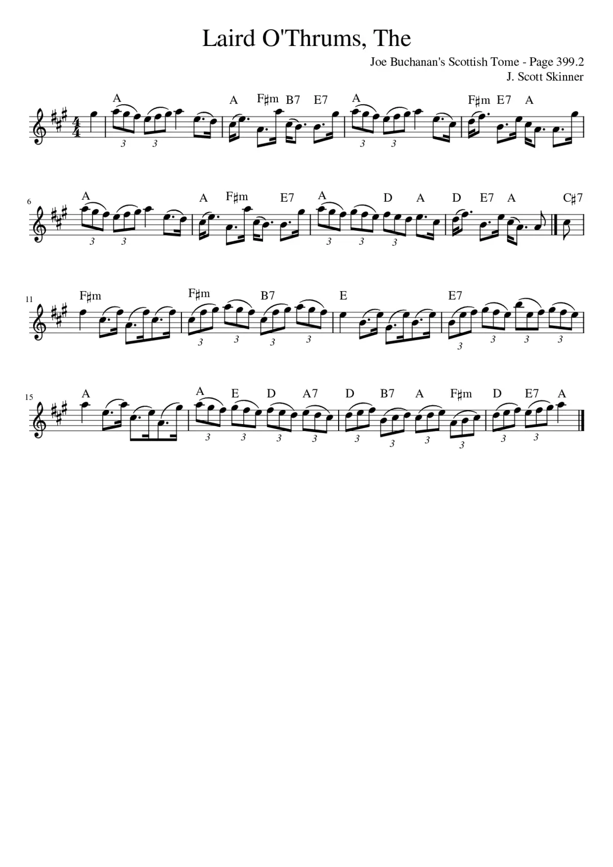 The Laird O'Thrums - Page 1