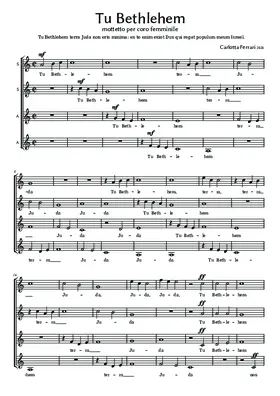 Tu Bethlehem