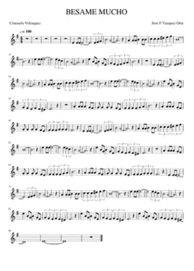 besame mucho