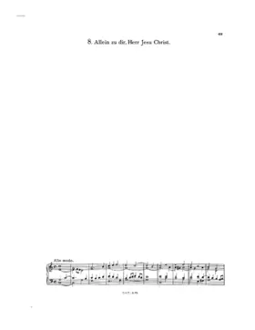 Allein zu dir, Herr Jesu Christ