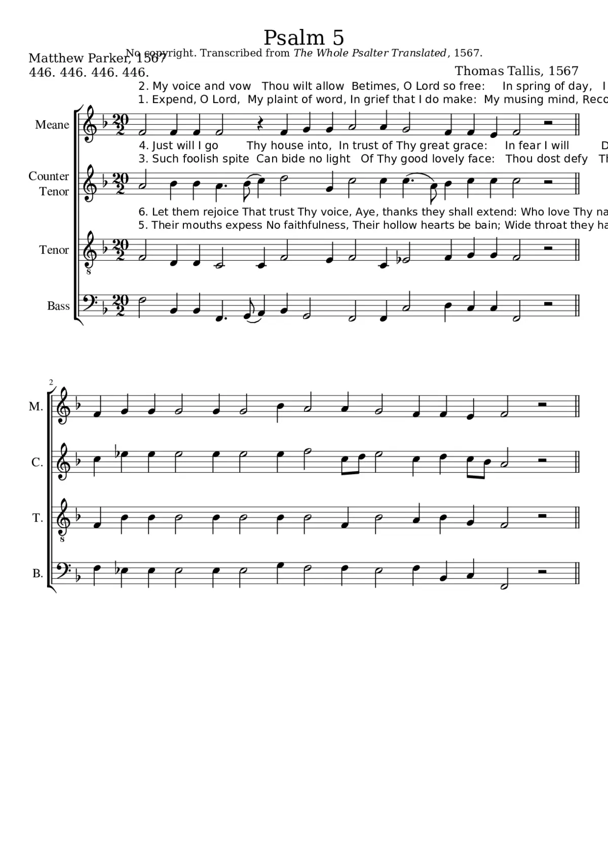 Expend O Lord - Page 1