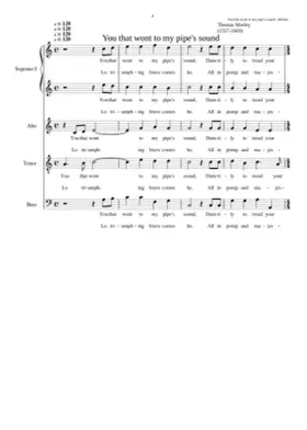 You that wont to my pipe's sound (Lirum lirum)