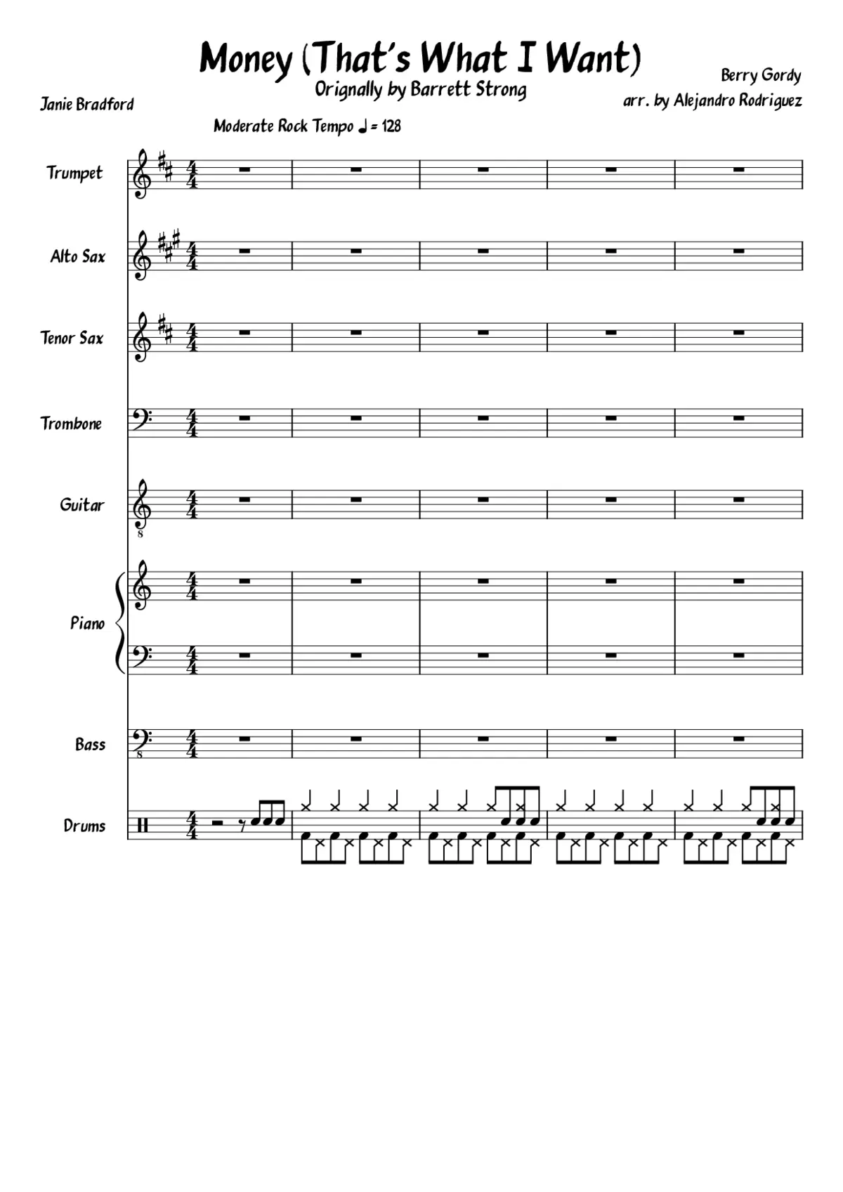 money thats what i want - Page 1