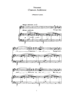 Chanson andalouse