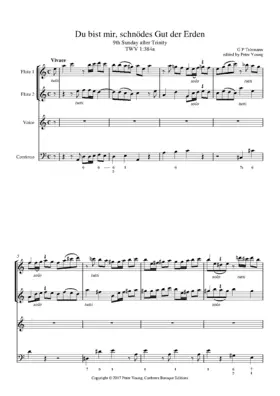 Du bist mir, schnödes Gut der Erden