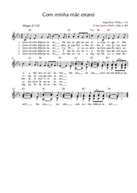 Com minha mãe estarei