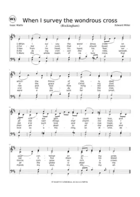 When I Survey The Wondrous Cross