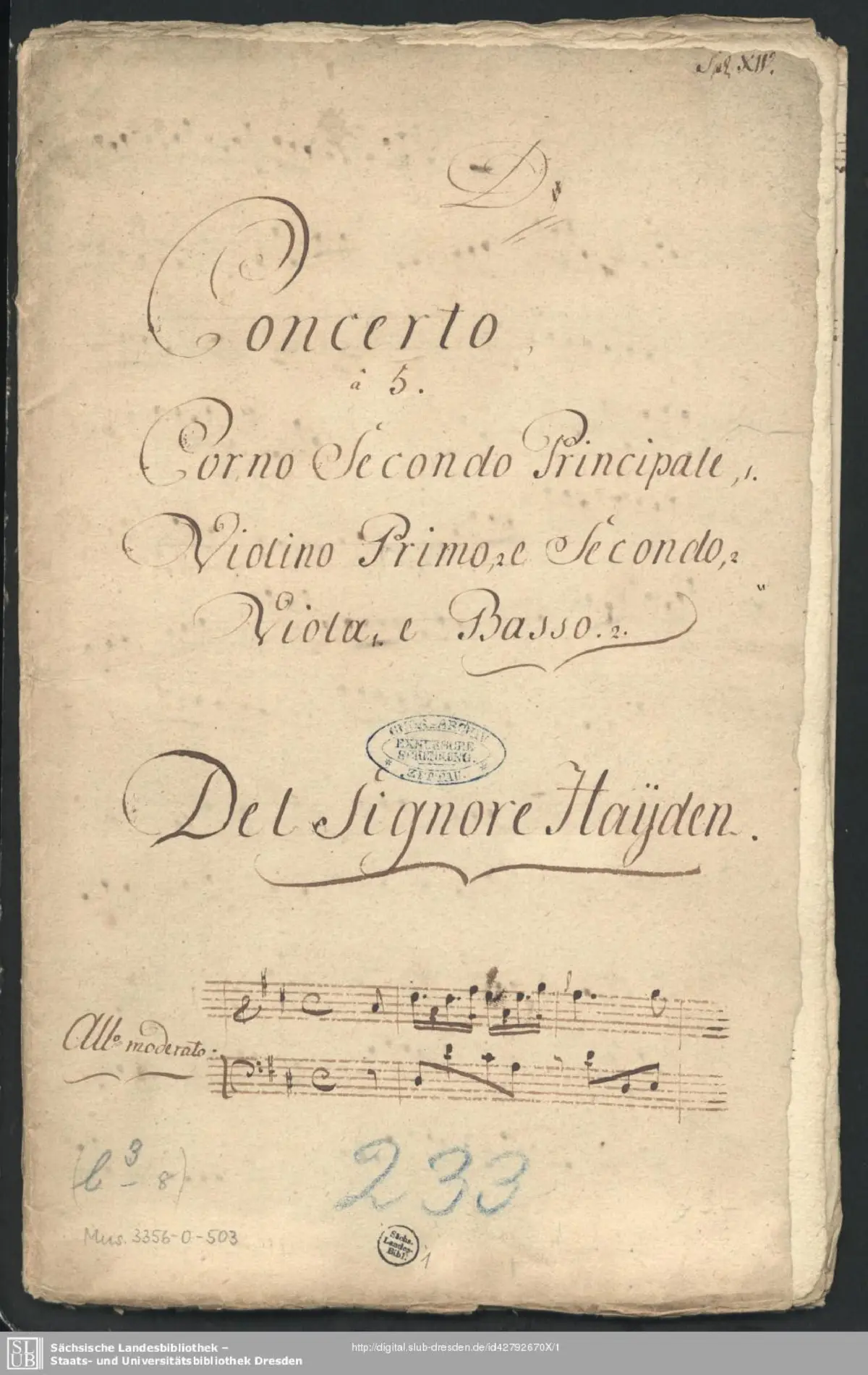 Horn Concerto No.2 - Page 1