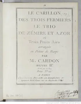Le carillon des trois fermiers