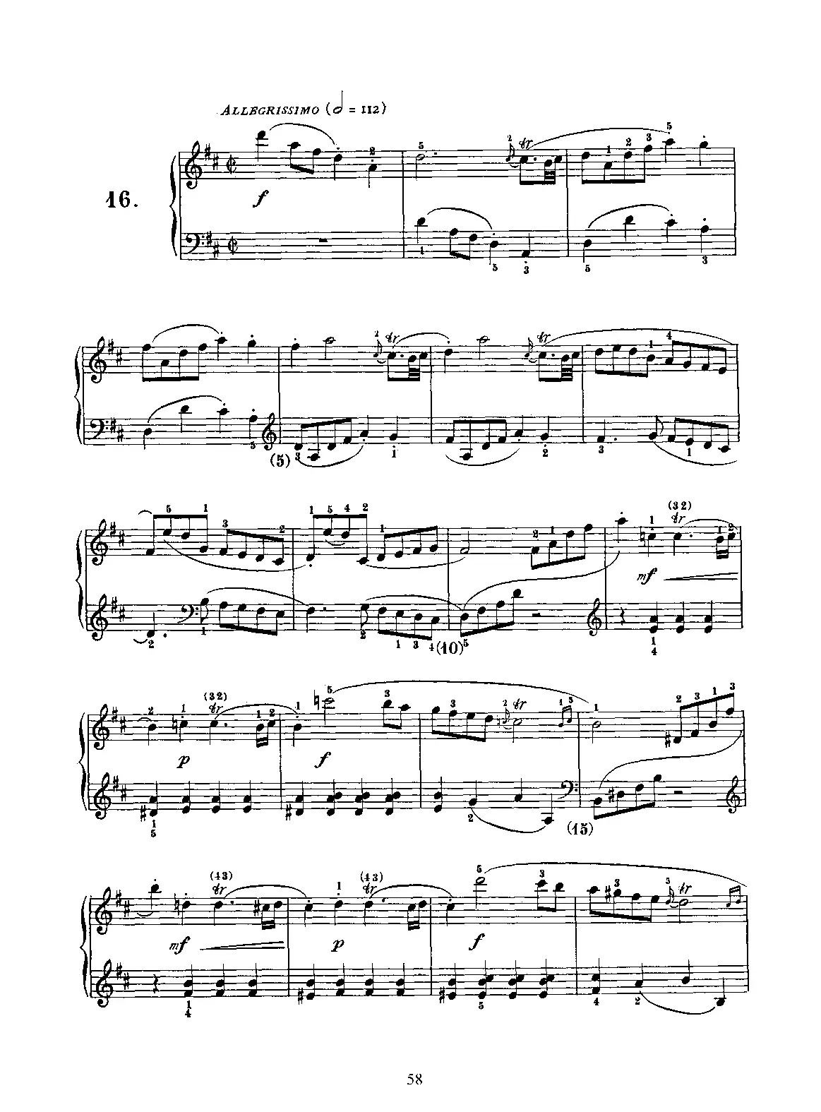 Keyboard Sonata in D major - Page 1