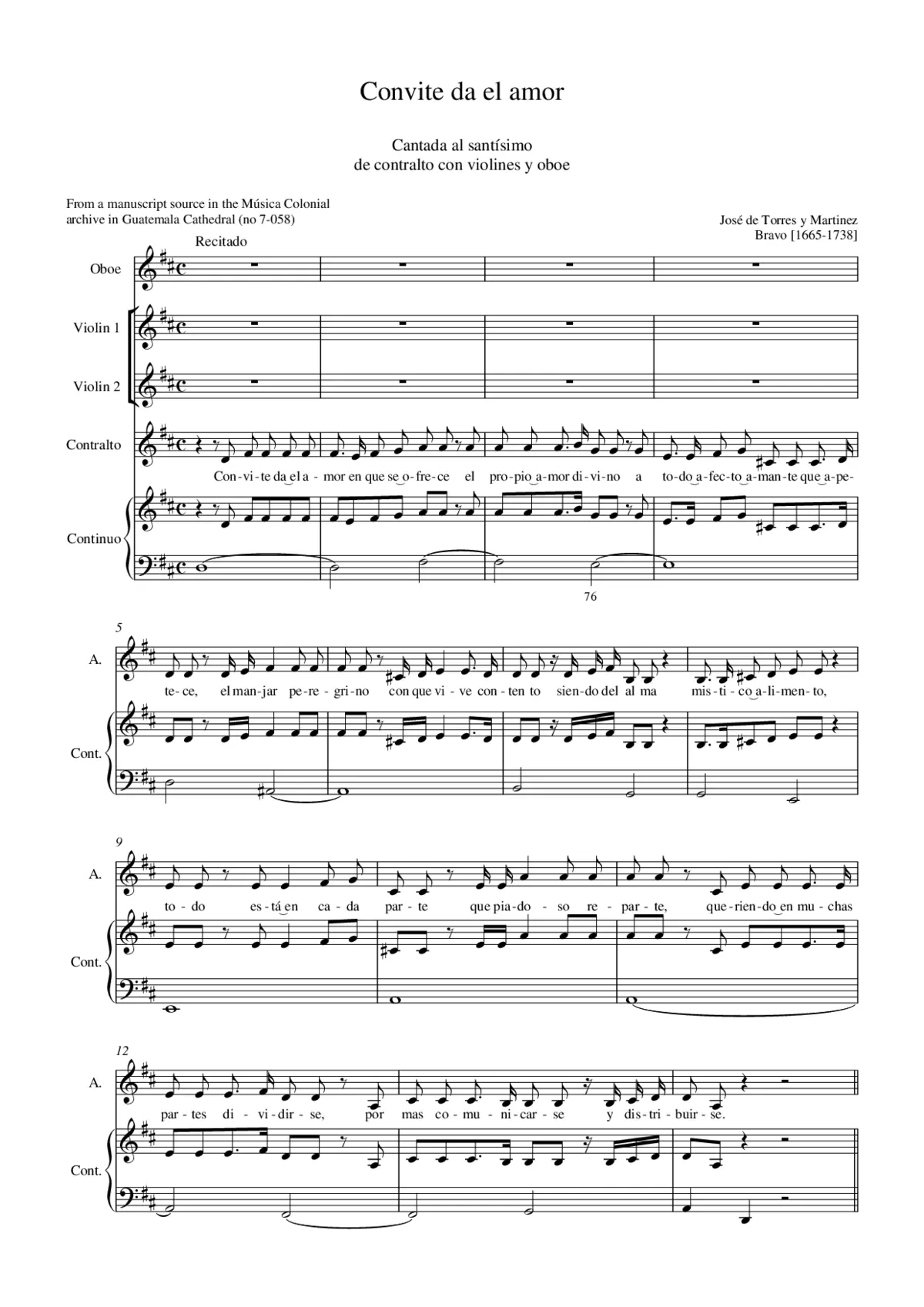 Convite da el amor - Page 1
