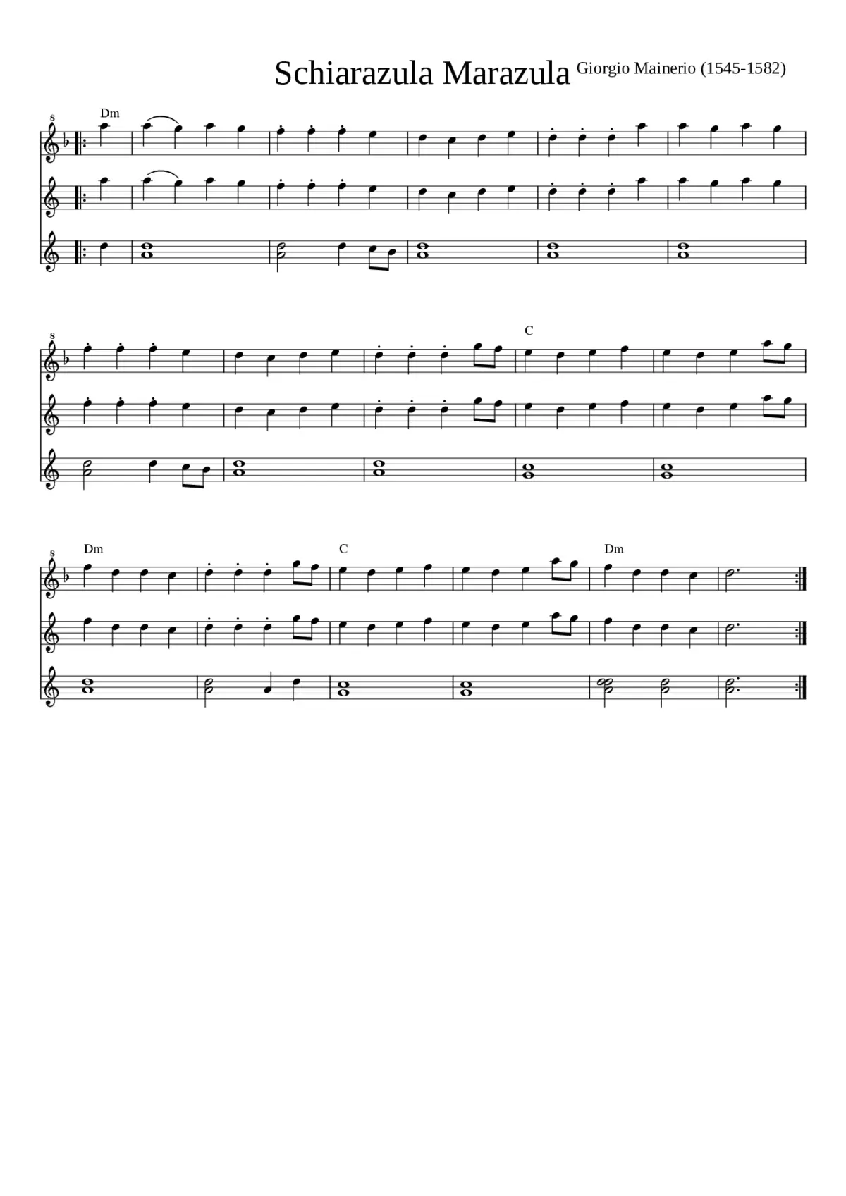 Schiarazula Marazula - Page 1