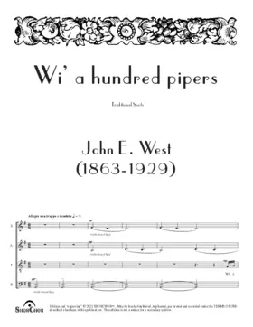 Wi’ a hundred pipers