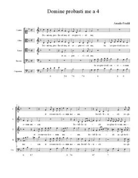 Domine probasti me a 4