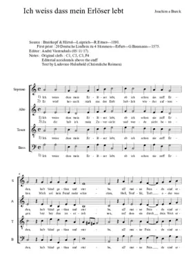 Ich weiss dass mein Erlöser lebt