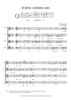 O Jesu cordis mei