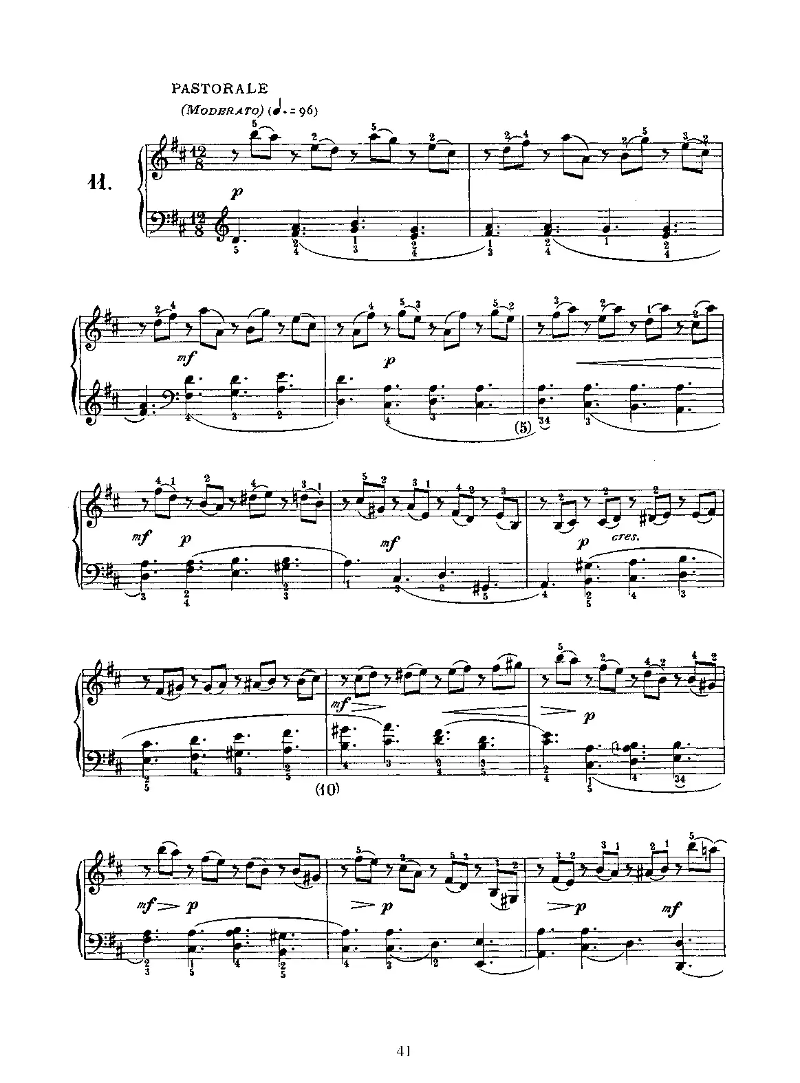 Keyboard Sonata in D major - Page 1