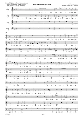 Ave sanctissima Maria