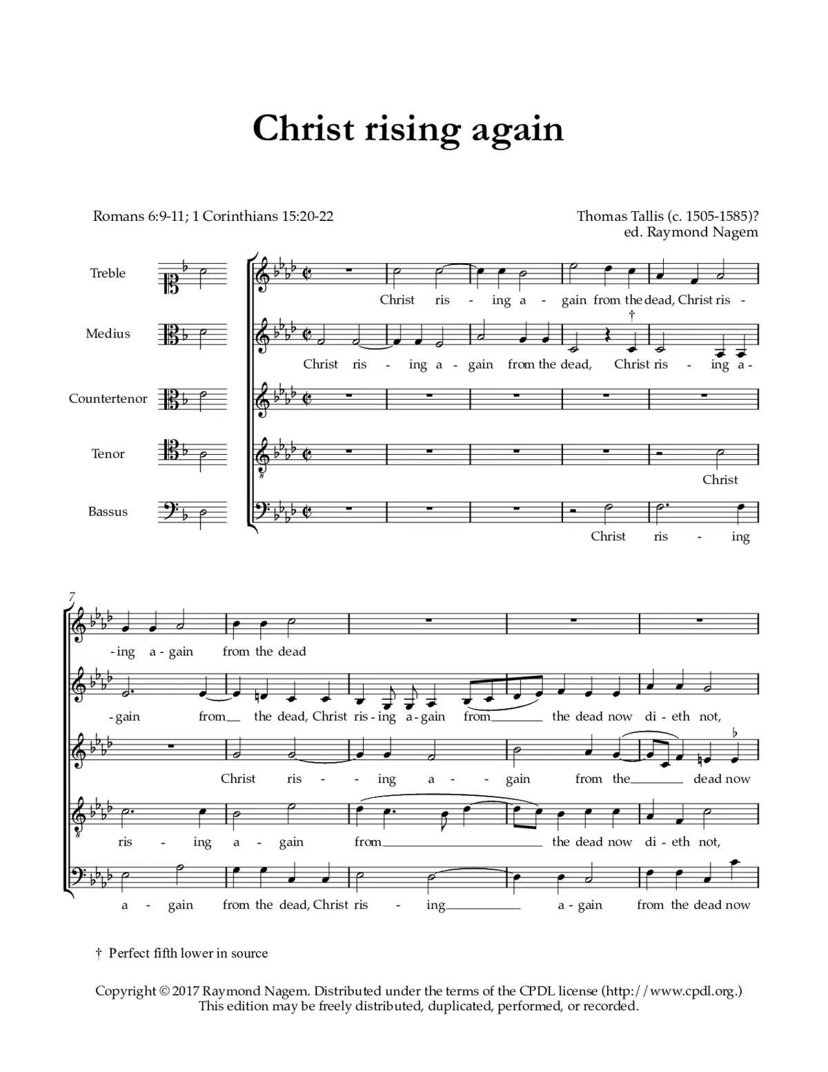 Christ rising again - Page 1