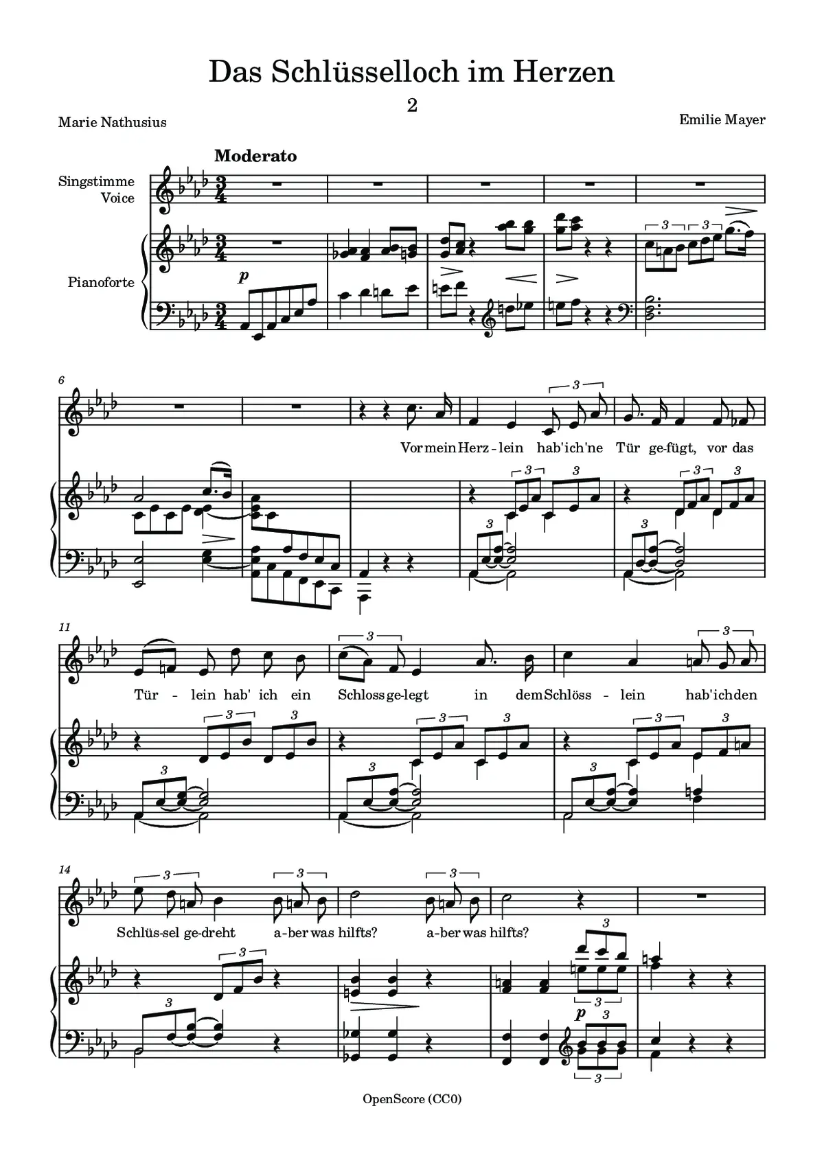 Das Schlüsselloch im Herzen - Page 1