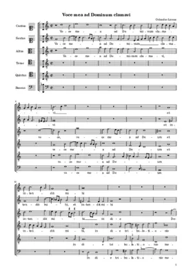Voce mea ad Dominum clamavi