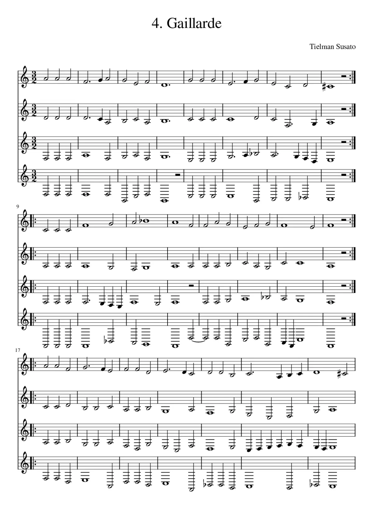 4. Gaillarde - Page 1