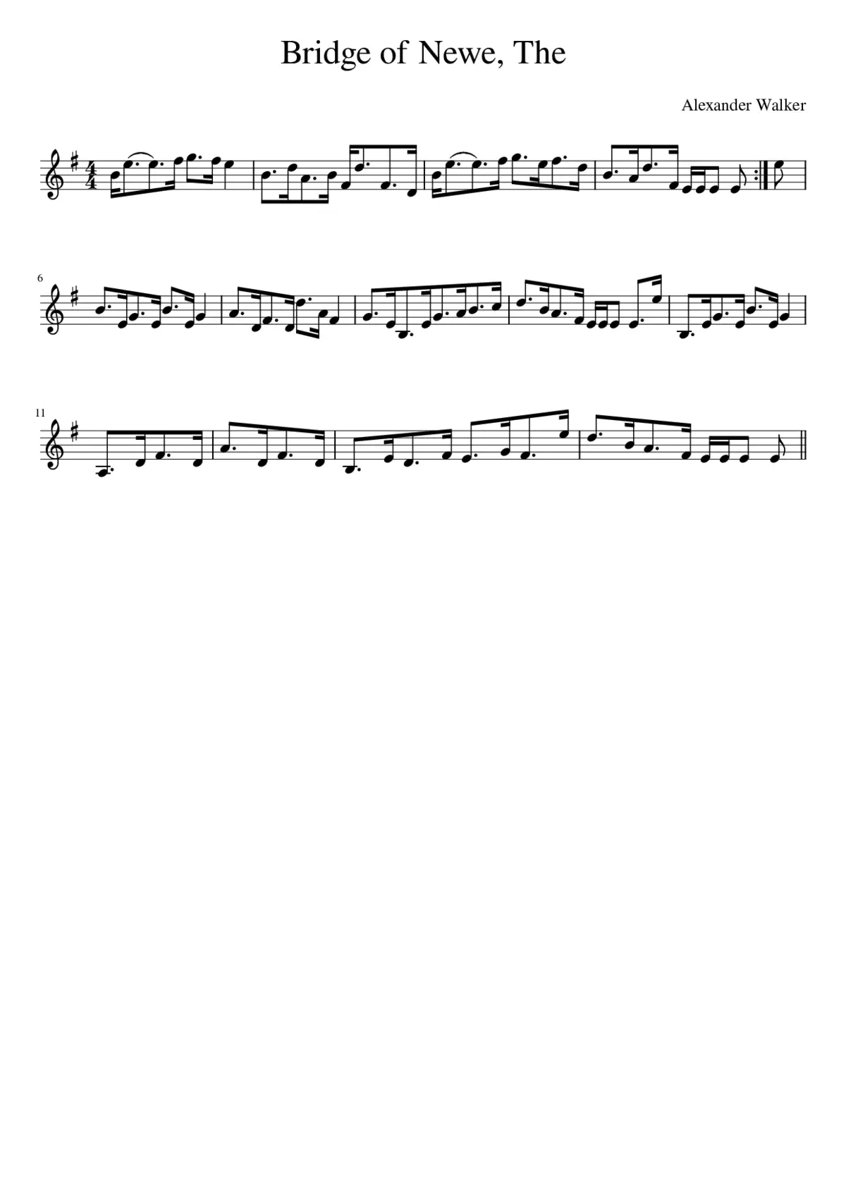 The Bridge of Newe - Page 1