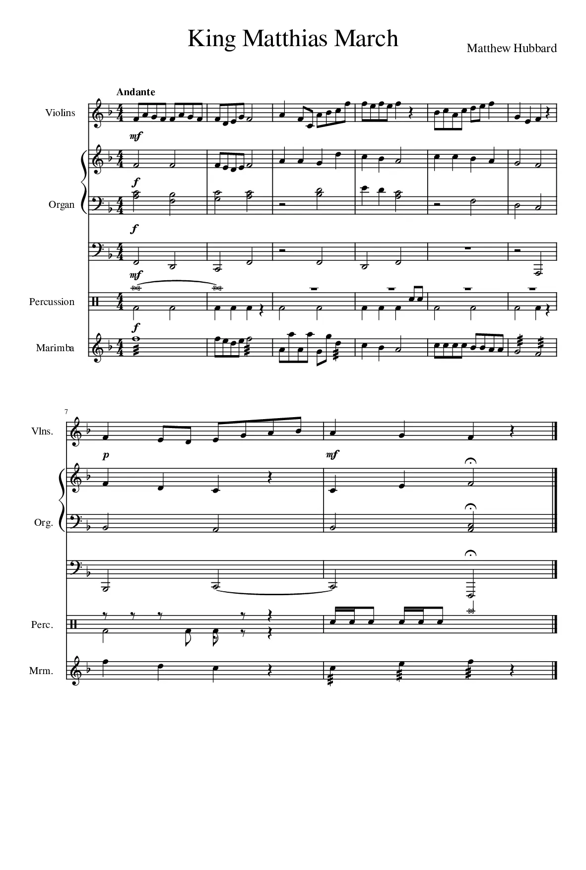 Matthias March - Page 1