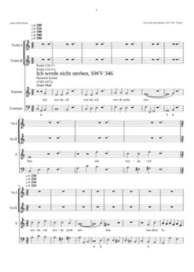 Ich werde nicht sterben sondern leben