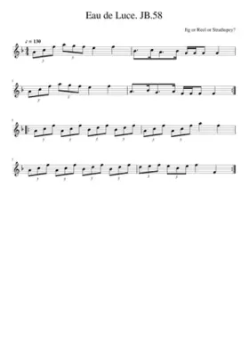 Eau de Luce. JB.58