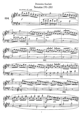 Keyboard Sonata in A major