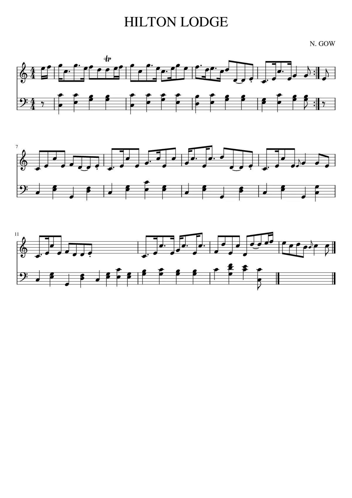 Hilton Lodge - Page 1