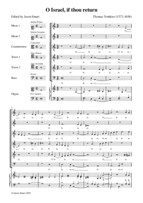 O Israel, if thou return