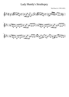 Lady Huntly's Strathspey