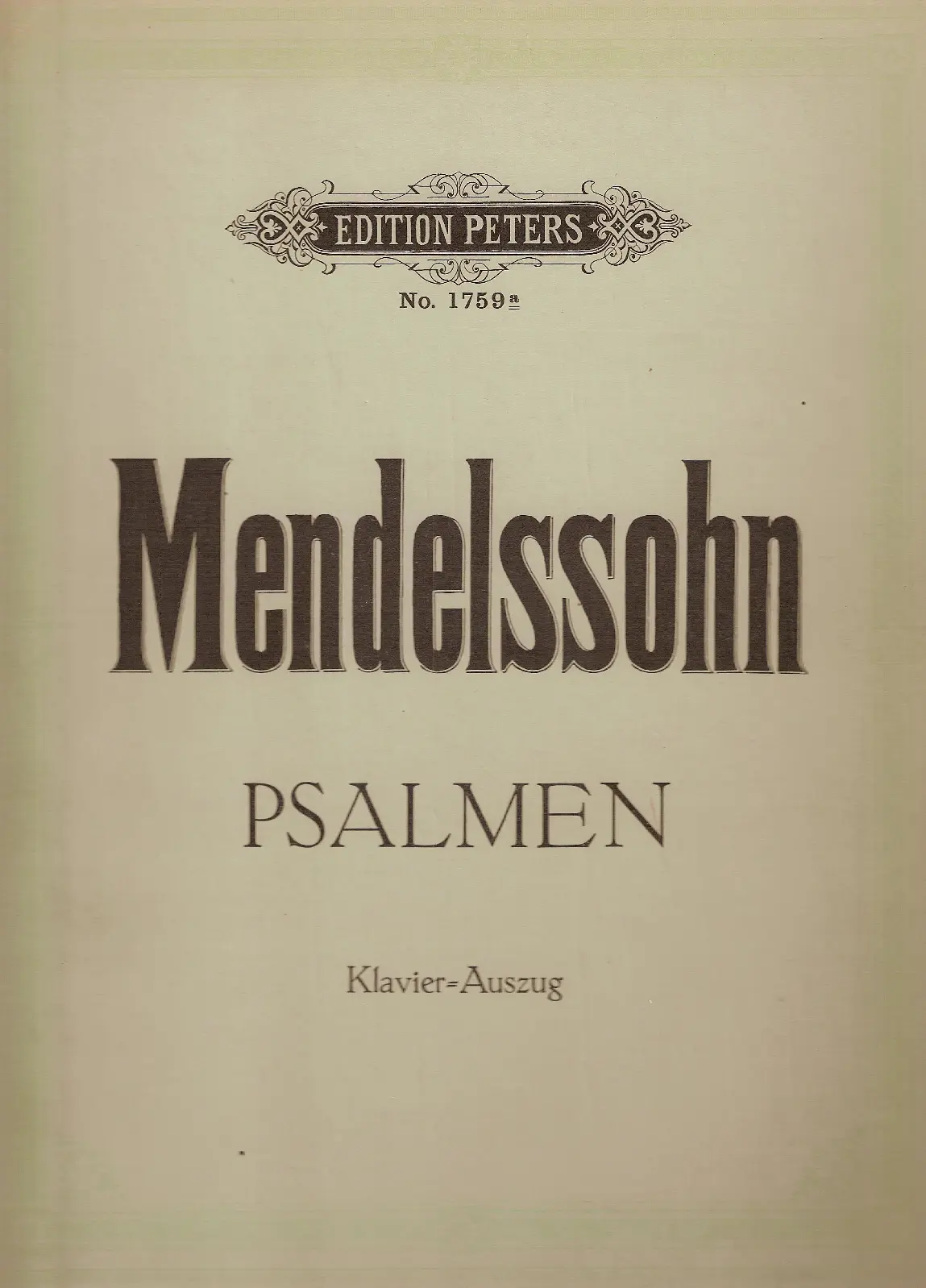 Der 95 Psalm - Page 1