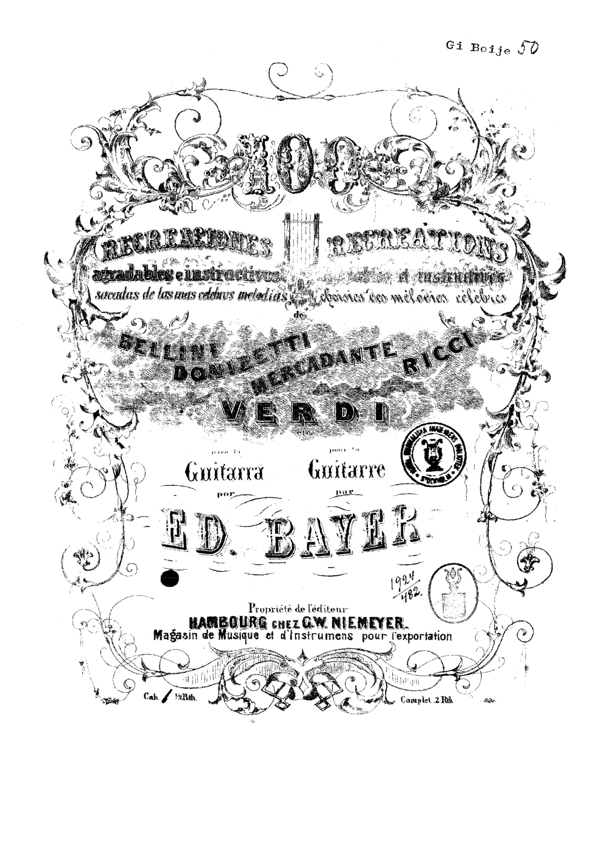 100 Récréations - Page 1