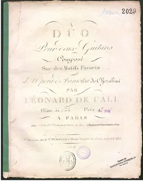 Duo pour deux Guitares