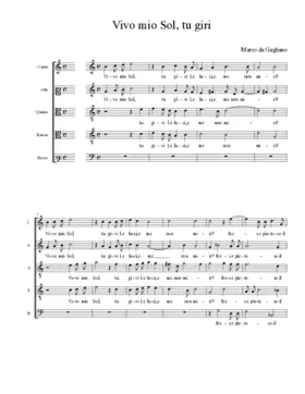 Vivo mio Sol, tu giri