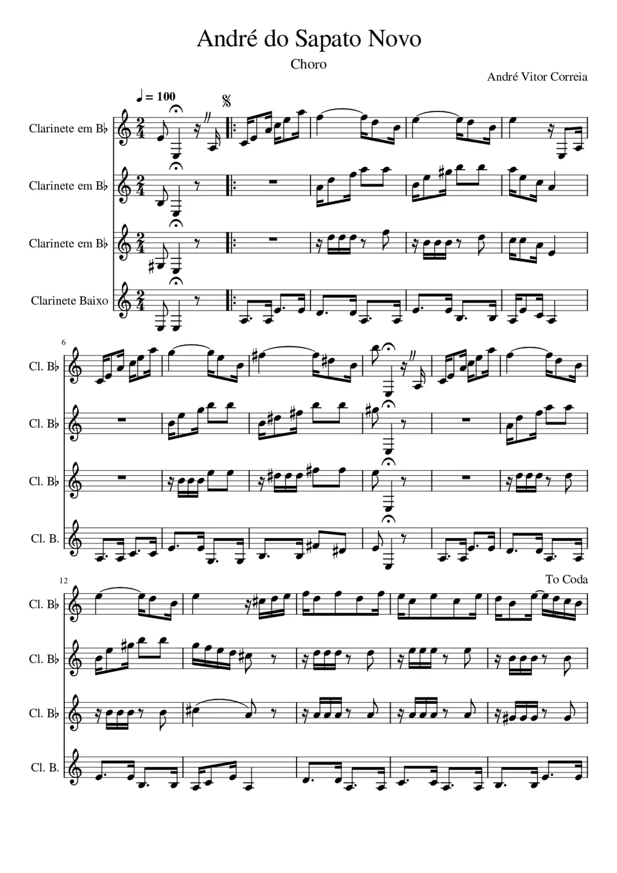 André do Sapato Novo - Page 1