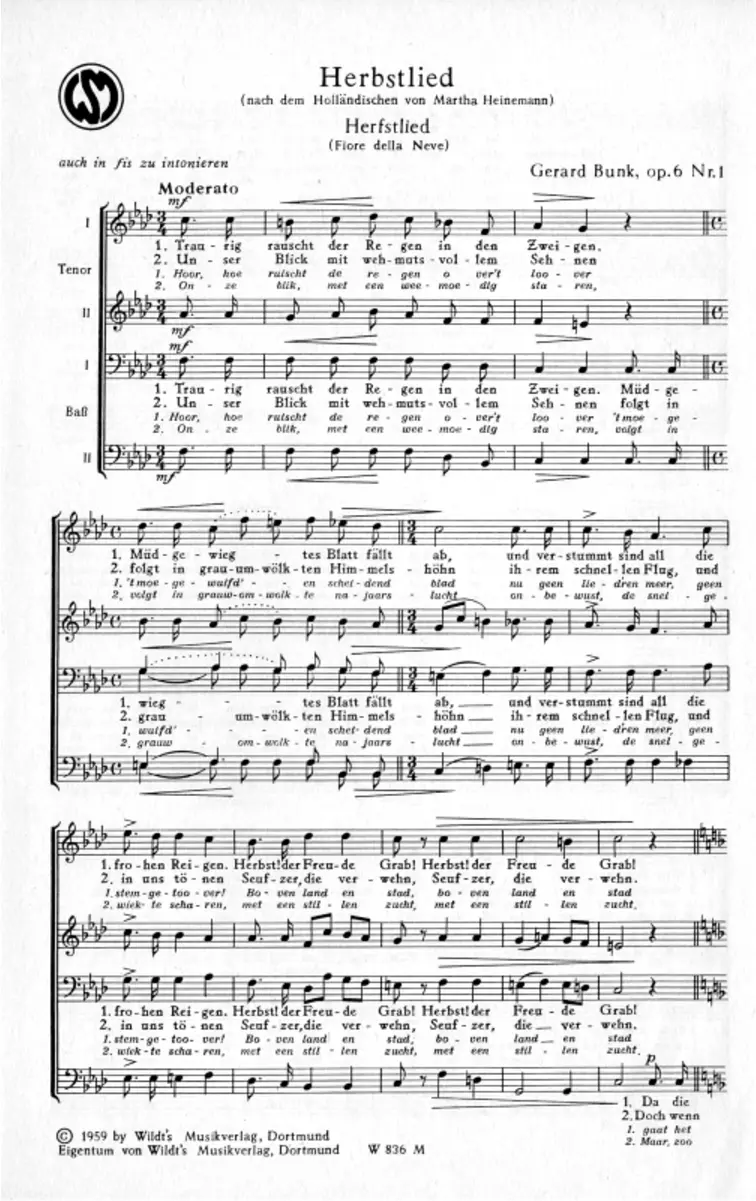 3 Chorwerke a cappella - Page 1