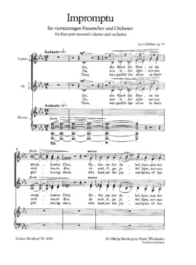 Impromptu, Op.19