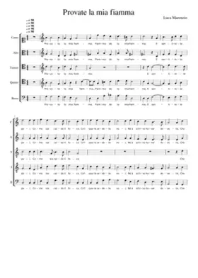 Provate la mia fiamma
