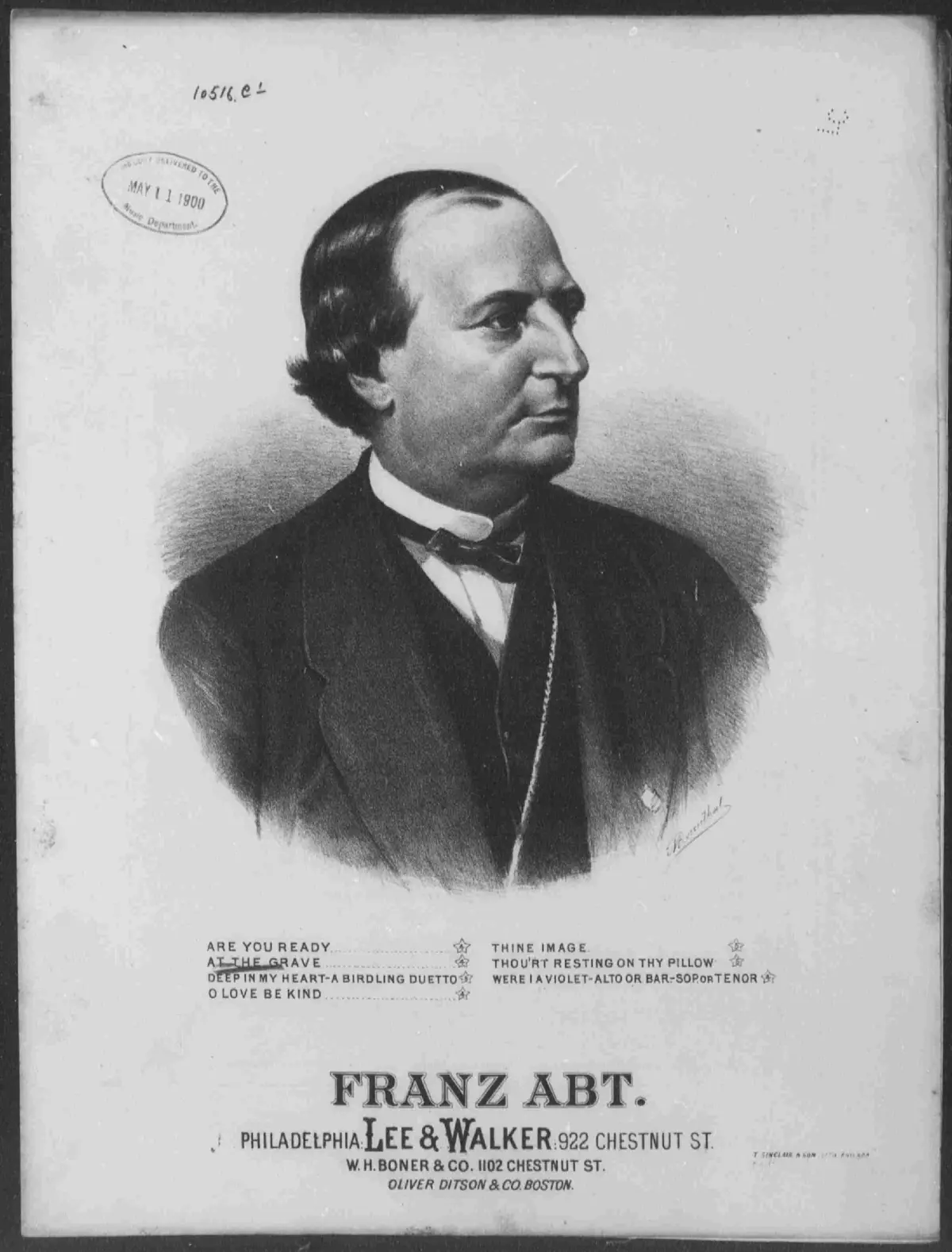 13 Lieder und Gesänge für Männerchor - Page 1
