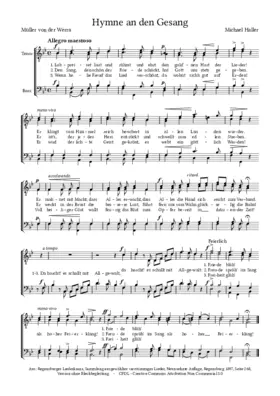 Hymne an den Gesang