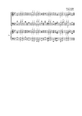 Double chant in B flat major