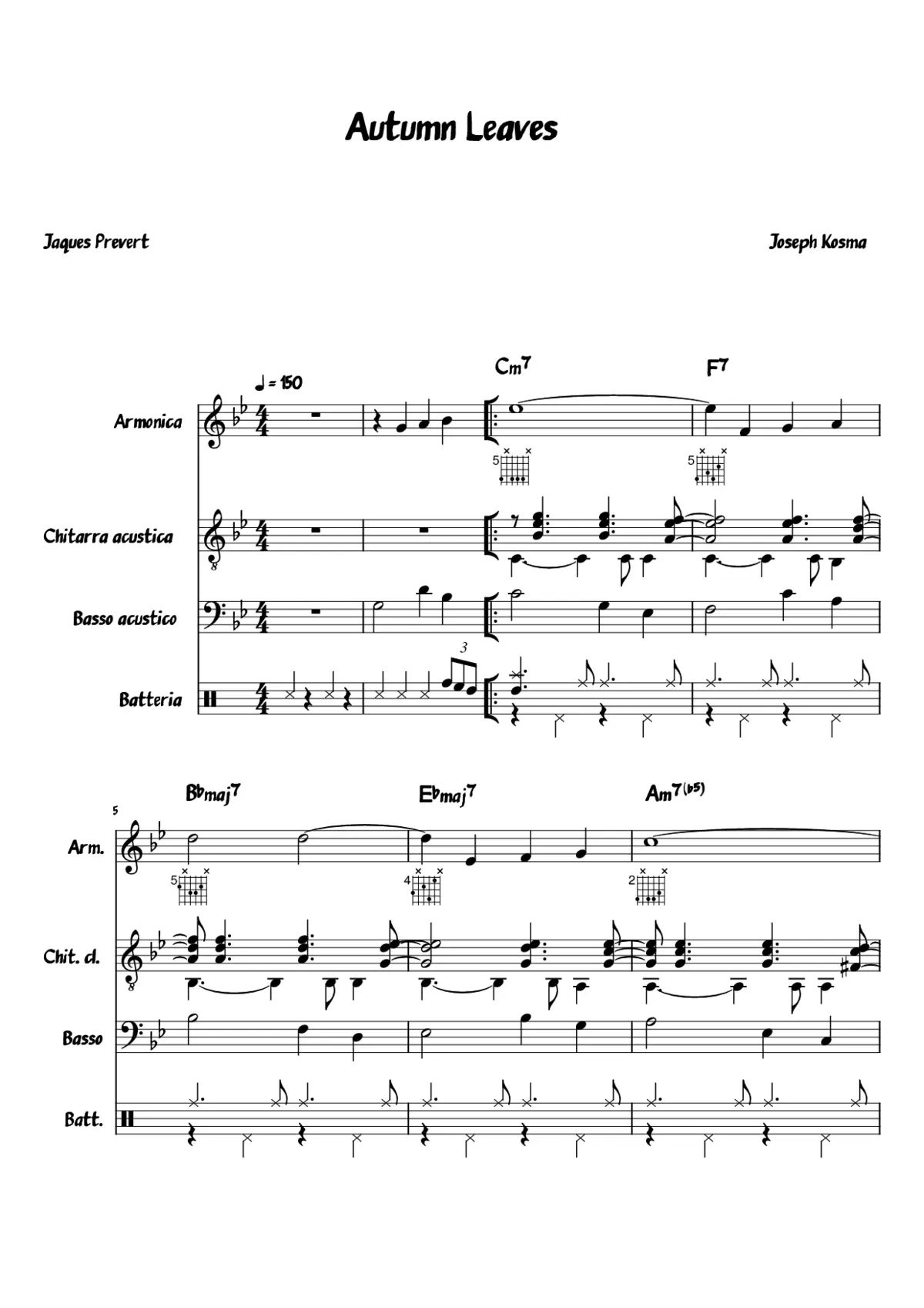 Autumn Leaves - Page 1