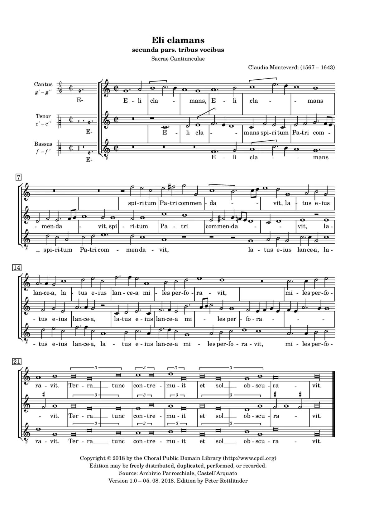 Eli clamans - Page 1
