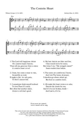The Contrite Heart